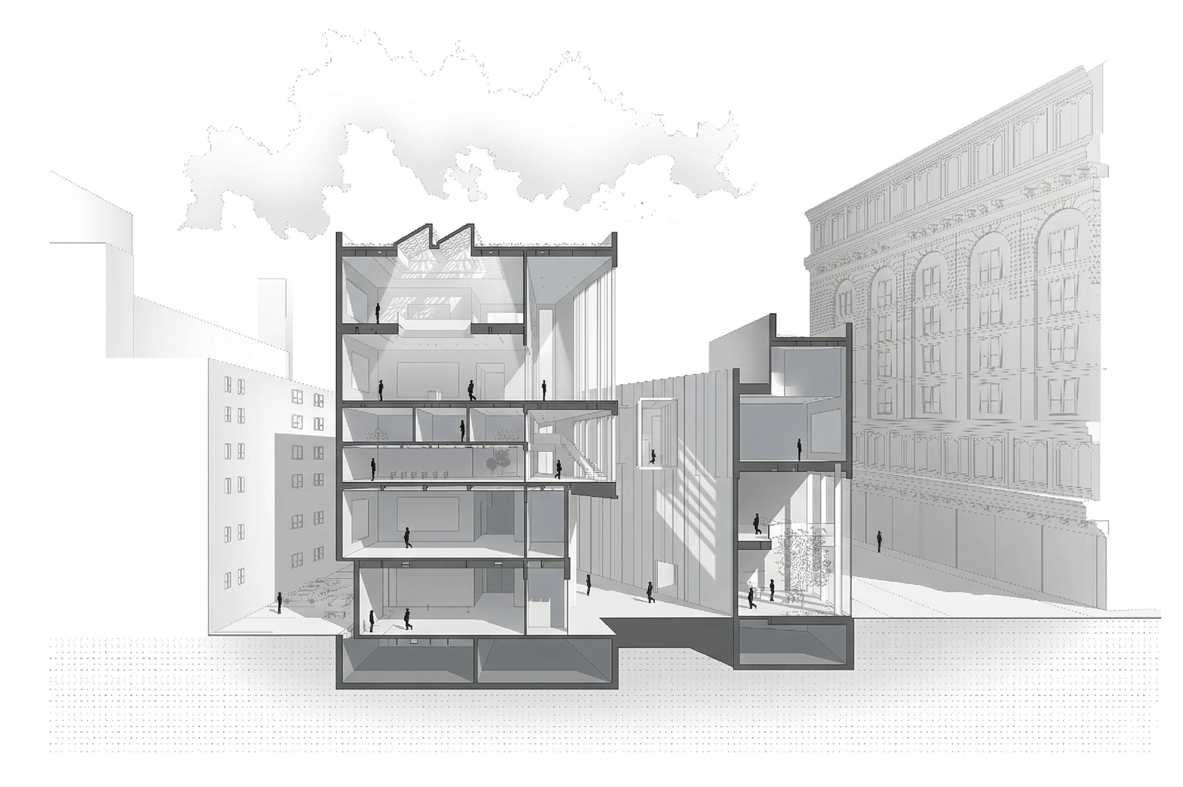 Sectional Perspective View