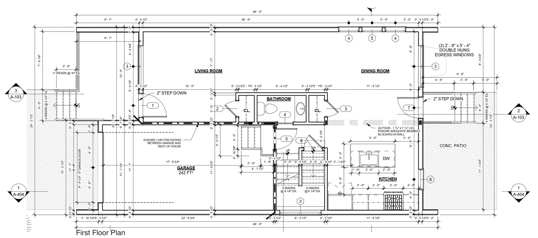 1st Floor Plan