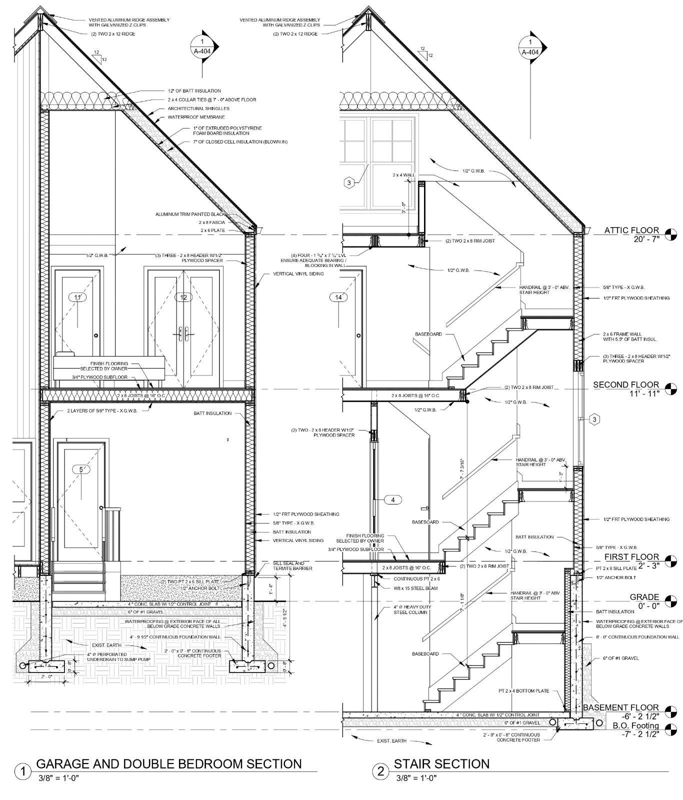 Wall Sections